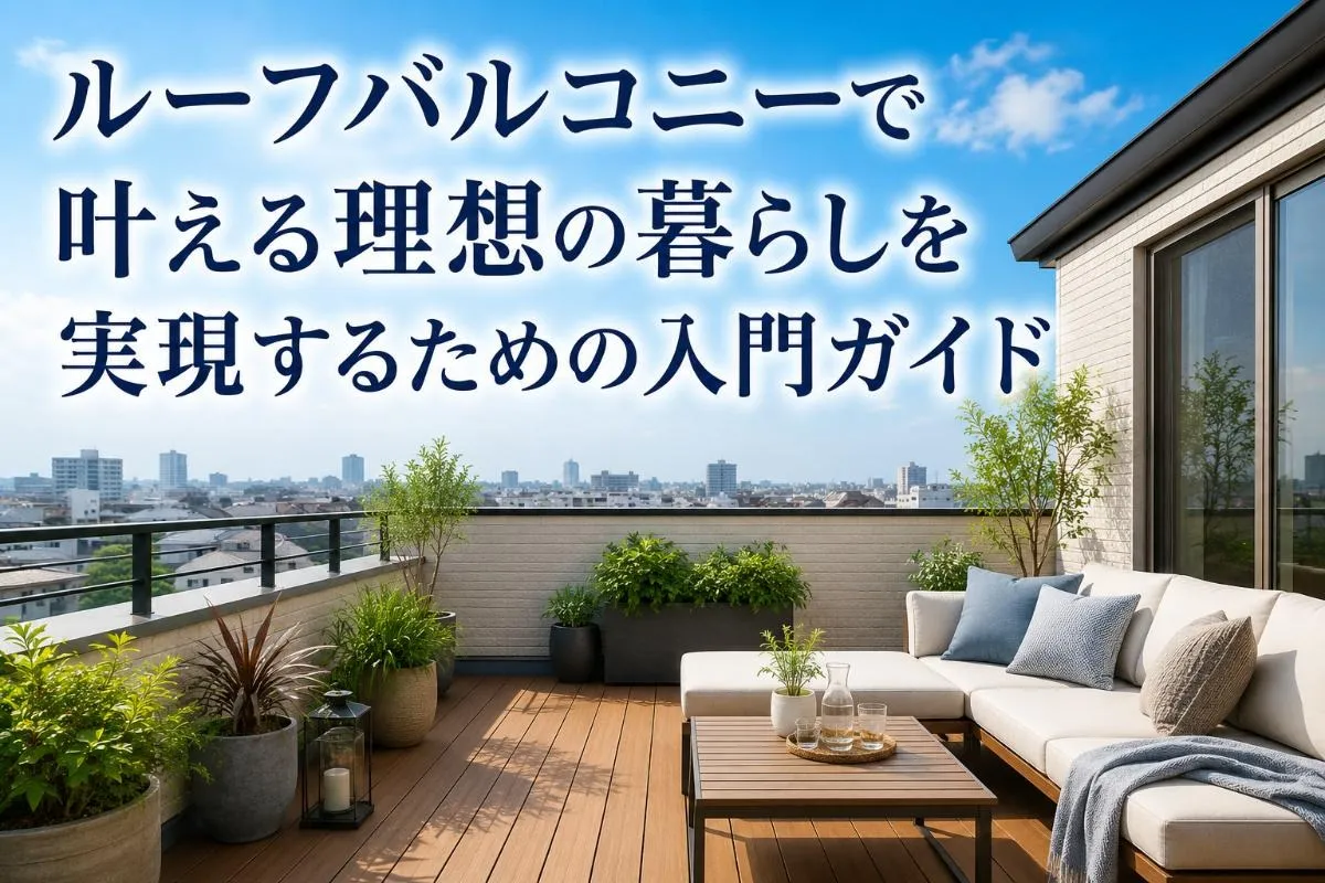 ルーフバルコニーで叶える理想の暮らしを実現するための入門ガイド